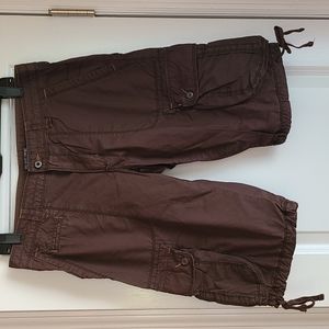 Polo Jean's Co. Ralph Lauren Brown lightweight cargo shorts Size 10